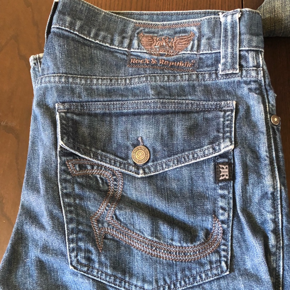 Mens Rock & Republic Jean